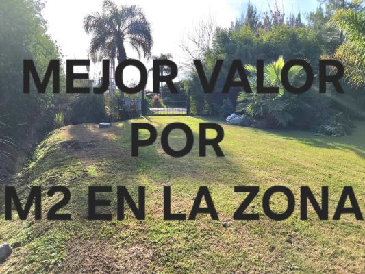 For Sale Land Benavidez 6500 M2 RM2 Zone