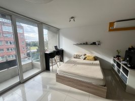 Studio for sale with view of the Vicente Lopez River
