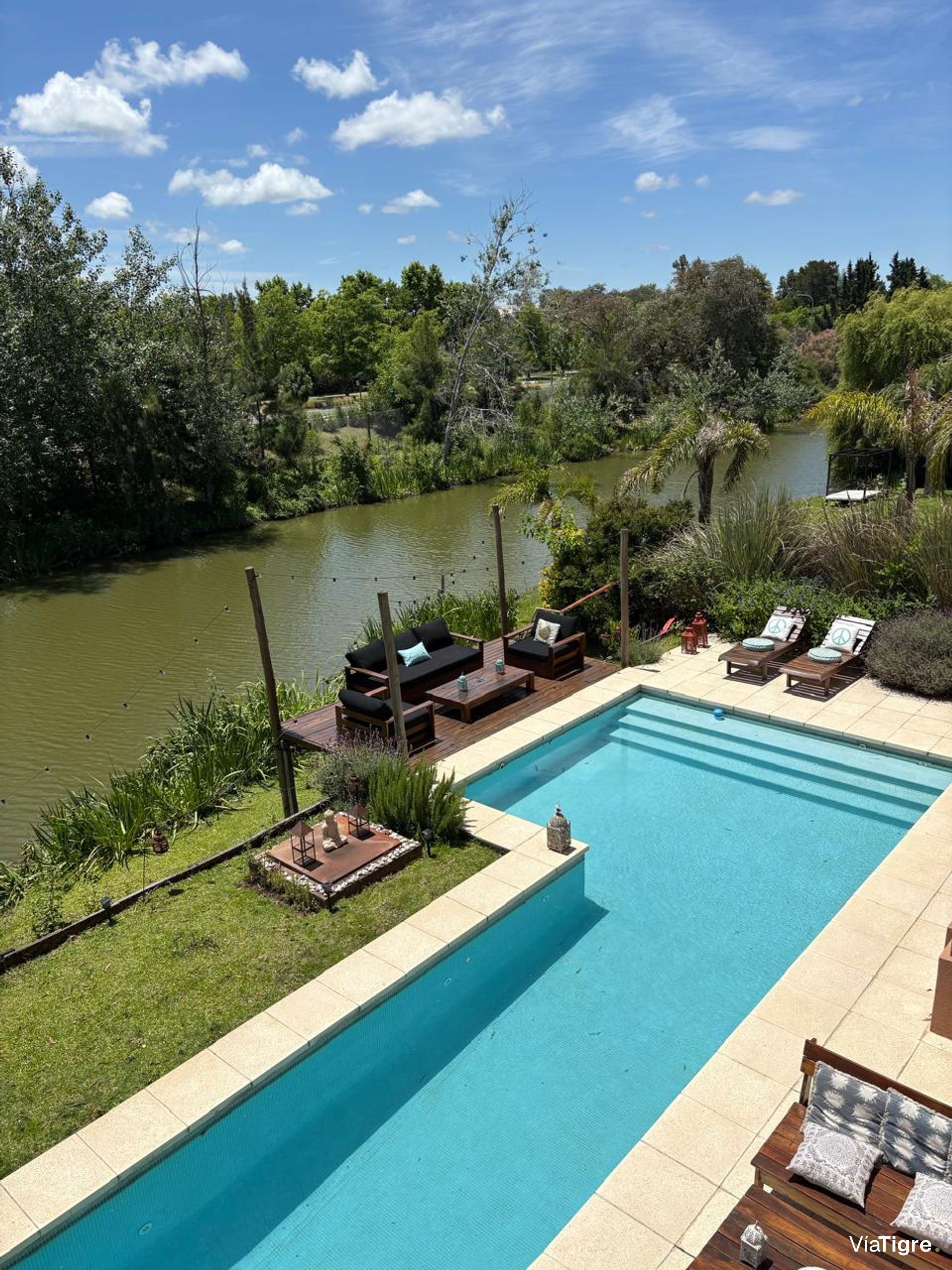 Short-term rental house, 4 bedrooms, Laguna Nordelta