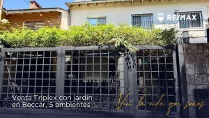 Triplex House with Garden, 5 Rooms, Beccar