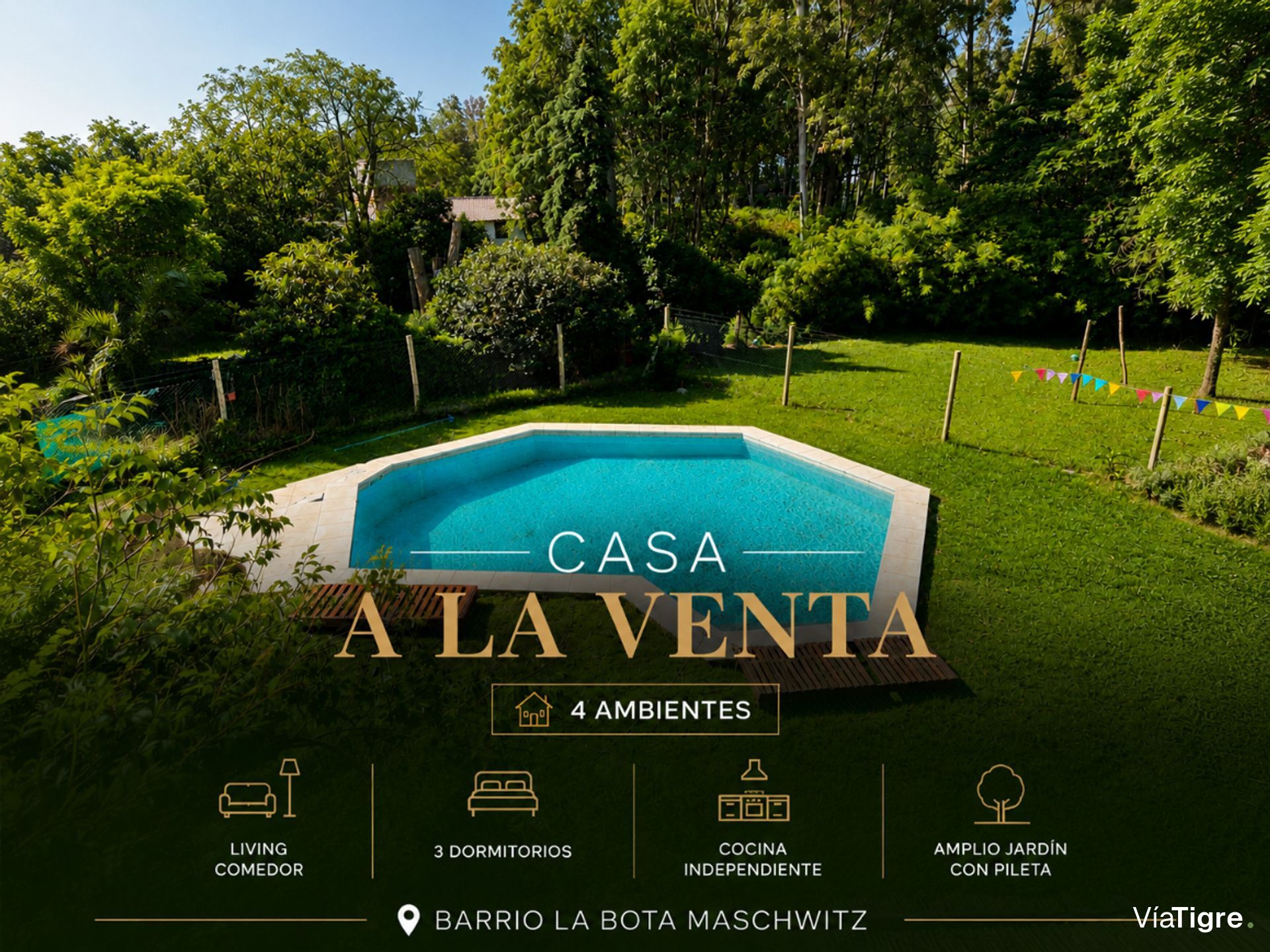 Casa Venta 4 Ambientes Barrio La Bota Maschwitz