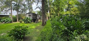 Venta complejo 3 cabañas amueblada, pileta PERMUTA