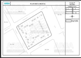 Sale of 400 m2 lot on Martinez over Av. Sta Fe